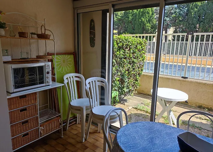 4 Pers. Avec Wifi, Piscine, Parking A 500m De La D'argeles - Fr-1-776-54 ארגלס-סור-מר