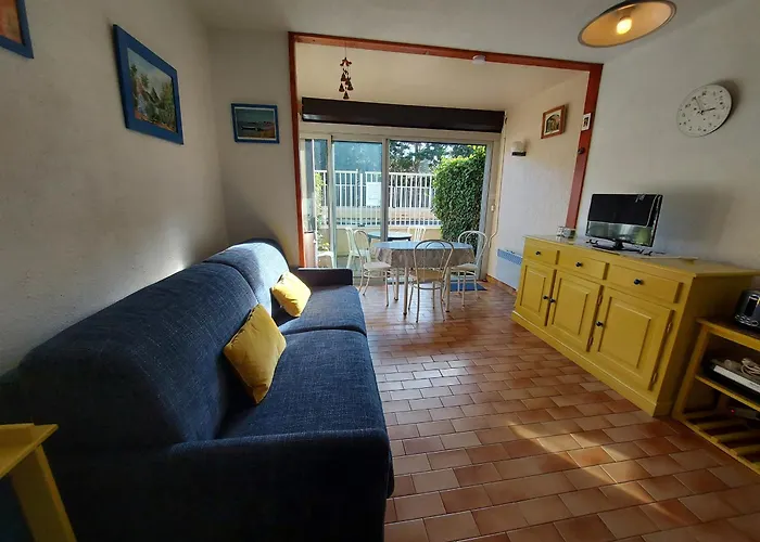 דירה 4 Pers. Avec Wifi, Piscine, Parking A 500m De La D'argeles - Fr-1-776-54 ארגלס-סור-מר